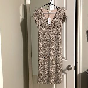 🖤NWT Jessica Simpson Large Bodycon polka dot style dress